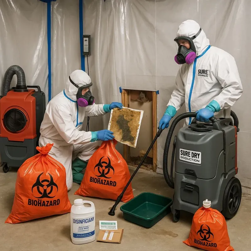 Contaminated Water Handling Protocols process in Rock Hill, SC